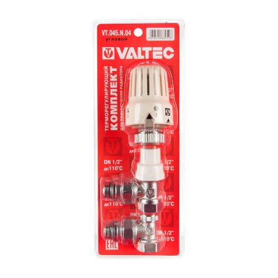 Терморегулирующий комплект VALTEC для подключения радиаторов, угловой, 1/2 Терморегулирующий комплект VALTEC для подключения радиаторов, угловой, 1/2