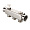 Коллектор VALTEC SQ из нержавеющей стали, шаг 50 мм 1x3/4(Евроконус)x7 (VTc.505.SQ.060507)