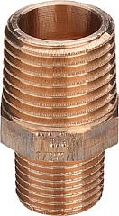 Ниппель Viega редукционный R-резьба бронза модель 3245 1/2x1/4 арт 319526