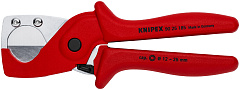 Труборез-ножницы KNIPEX для композитных металлопластиковых и пластиковых труб, 12-25 мм, длина 185 мм, SB