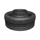 Резиновый защитный наконечник Thermaflex для одной несущей трубы ФЛЕКСАЛЕН-600 VS-MAN90A50-A20