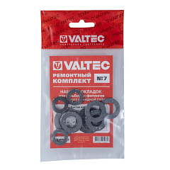 Набор уплотнительных колец VALTEC (ремонтный комплект) 7 для резьбовых фитингов и арматуры с накидной гайкой (VT.KIT.7.0)