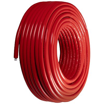 Труба из сшитого полиэтилена (PE-Xa) Usystems Radi Pipe PN10 32x4,4 в теплоизоляции 6 мм красной, бухта 25 м Труба из сшитого полиэтилена (PE-Xa) Usystems Radi Pipe PN10 32x4,4 в теплоизоляции 6 мм красной, бухта 25 м
