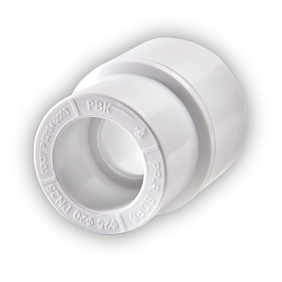 Муфта из полипропилена РВК переходная D75-40