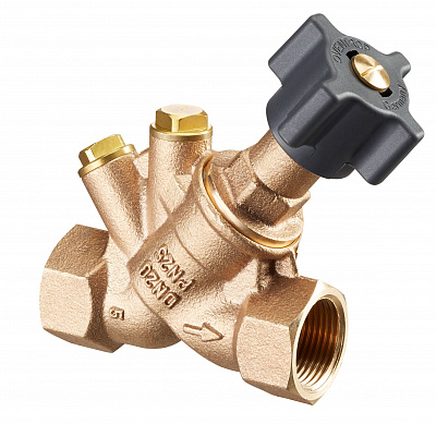 Вентиль запорный Oventrop Hydrocontrol ATR DN 15, бронзовый, kvs 3.88 Вентиль запорный Oventrop Hydrocontrol ATR DN 15, бронзовый, kvs 3.88