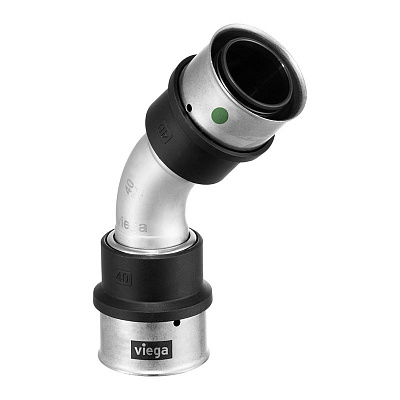 Отвод Viega SmartPress 45 гр. 63, модель 6726 Отвод Viega SmartPress 45 гр. 63, модель 6726