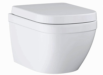 Унитаз подвесной Grohe с сиденьем для унитаза Euro Ceramic 39554000 альпин-белый