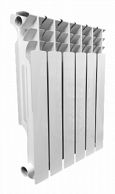 Алюминиевый секционный радиатор отопления Valfex SIMPLE 500 / 4 секции