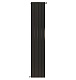 Алюминиевый секционный радиатор отопления Stout Sebino 2000 / 6 секций (черный)