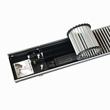 Внутрипольный конвектор с вентилятором KVZ Vent 360-80-2200-4V