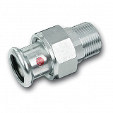 Сгон Sanha 24333G, ВПр-НР с плоским уплотнением, углеродистая сталь, 42x1 1/2