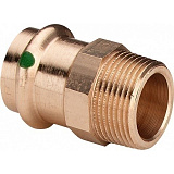 Соединительный элемент медный Viega Sanpress с SC-Contur d=42 (арт. 297 930)