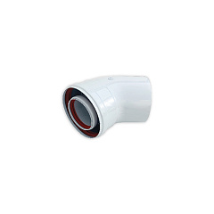 Угол Camino 45 градусов 80/125mm (мама-папа) (CE.00.66 H)