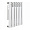 Алюминиевый секционный радиатор отопления Rommer Optima 500 / 10 секций