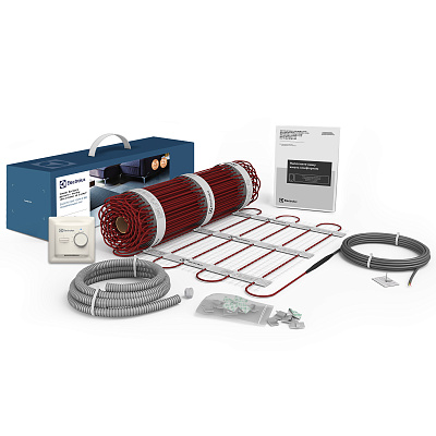 Нагревательный мат Electrolux Easy Fix Mat 2-180-3,5 (комплект теплого пола c терморегулятором) Нагревательный мат Electrolux Easy Fix Mat 2-180-3,5 (комплект теплого пола c терморегулятором)