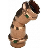 Отвод 45 медный Viega Profipress с SC-Contur d=42 (арт. 292 546)