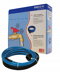 Нагревательный кабель Ebeco FROSTVAKT 19 м