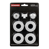 Монтажный комплект Rommer 3/4 (RAL9016) без кронштейнов