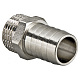 Штуцер для шланга VALTEC 1/2 х 16 мм VTr,650,N,0416 наружная резьба, никелированная латунь