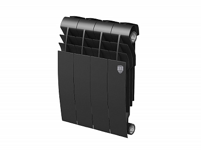 Биметаллический секционный радиатор отопления Royal Thermo Biliner 350 / Noire Sable / 1 секция Биметаллический секционный радиатор отопления Royal Thermo Biliner 350 / Noire Sable / 1 секция