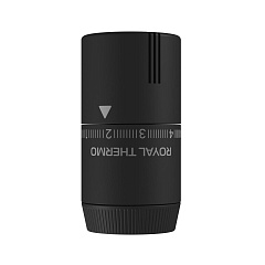Термостатическая головка Royal Thermo Design жидкостная, М30х1,5, пластик, 7-28, черный soft touch (RATHDN13015BS)