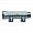 Коллектор FAR нерегулируемый проходной с трубной резьбой 1x3/4 с 2 контурами