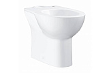 Унитаз напольный Grohe 39428000 Bau Ceramic ободковый (без бачка и сиденья, горизон выпуск), альпин-белый (9 шт пал - 126357)