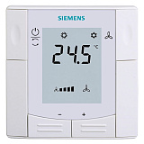 Термостат SIEMENS RDF310.2 кнопочный с ЖК дисплеем (белый)