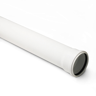 Труба PRO AQUA Stilte Белая для внутренней канализации 75x500