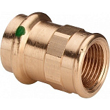 Соединительный элемент медный Viega Sanpress с SC-Contur d=35 (арт. 357 542)