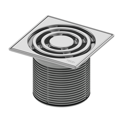 Декоративная решетка TECE TECEdrainpoint S, 150 мм, в стальной рамке Декоративная решетка TECE TECEdrainpoint S, 150 мм, в стальной рамке