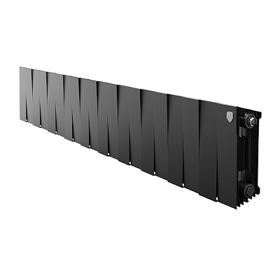 Биметаллический секционный радиатор отопления Royal Thermo PianoForte Noir Sable 200 / 20 секций Биметаллический секционный радиатор отопления Royal Thermo PianoForte Noir Sable 200 / 20 секций