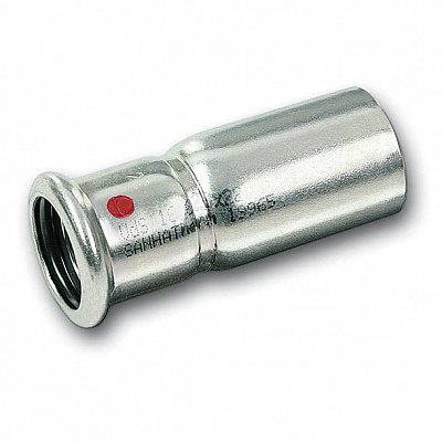 Ниппель Sanha 24243, редукционный ВПр-НПр, углеродистая сталь, 42ax22