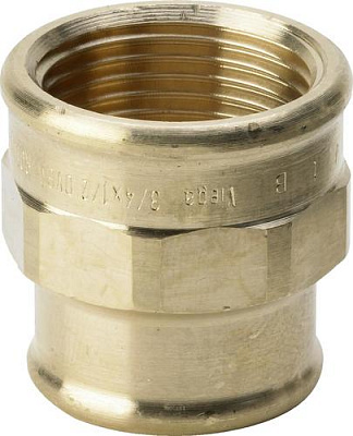 Редукционная муфта Viega бронза Rp-резьба 3240 1 1/2x1 267520 Редукционная муфта Viega бронза Rp-резьба 3240 1 1/2x1 267520