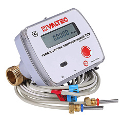 Теплосчётчик ультразвуковой VALTEC TCY-15.06.M.0.00.H, M-Bus, 0,6 м3/час (на обратный тр.)