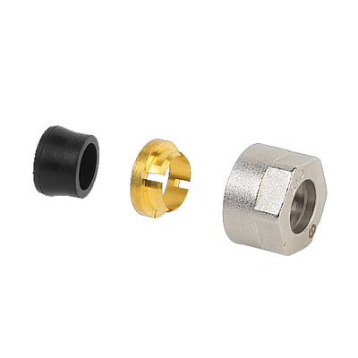 Фитинг коллекторный MVI евроконус для медных труб 15 x 3/4