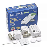 Комплект защиты от протечек воды GIDROLOCK Premium Radio BONOMI 1/2 (с кранами 12 V и резервным питанием) (31101031)
