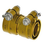 Компрессионный фитинг WAK Thermaflex - двухсторонний WAK75-75/6,8-6,9х2 1/2