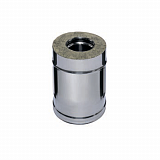 Сэндвич FERRUM 0,25м (430/0,5мм + нерж.) Ф110х200