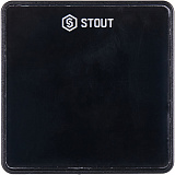 Датчик комнатной температуры Stout C-7p проводной, черный (STE-0101-007002)