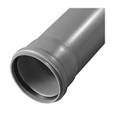 Труба для внутренней канализации Valfex BASE D75 с раструбом L=3 м (75x3000)