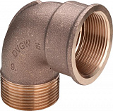 Отвод Viega 90 бронза Rp-резьба 3092 1 1/4 x 1 1/4 264109