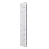 Биметаллический секционный радиатор отопления Royal Thermo PianoForte Tower Bianco Traffico 200 / 18 секций нижнее подключение