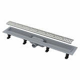 Лоток душевой Alcaplast APZ10 650 мм с порогами с порогами для перфорированной решетки