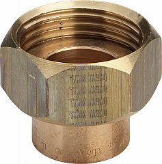 Переходник Viega под пайку 18 мм х G 3/4 НГ, из бронзы (артикул 288396)