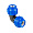 Отвод Valfex ПНД компрессионный присоединительный 20-20