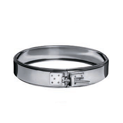 Хомут обжимной FERRUM (430/0,5 мм) Ф100 Хомут обжимной FERRUM (430/0,5 мм) Ф100
