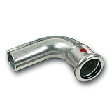Отвод Sanha 24001A, 90 гр. ВПр-НПр, углеродистая сталь, 35