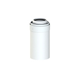 Труба коаксиальная Cox Geelen D=80/125 мм, L=1000 мм, CoxDENS PP/Alu + CONNEXT X7