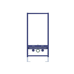 Система инсталляции Акватек Standart 50 для подвесного биде 1150x500x90
